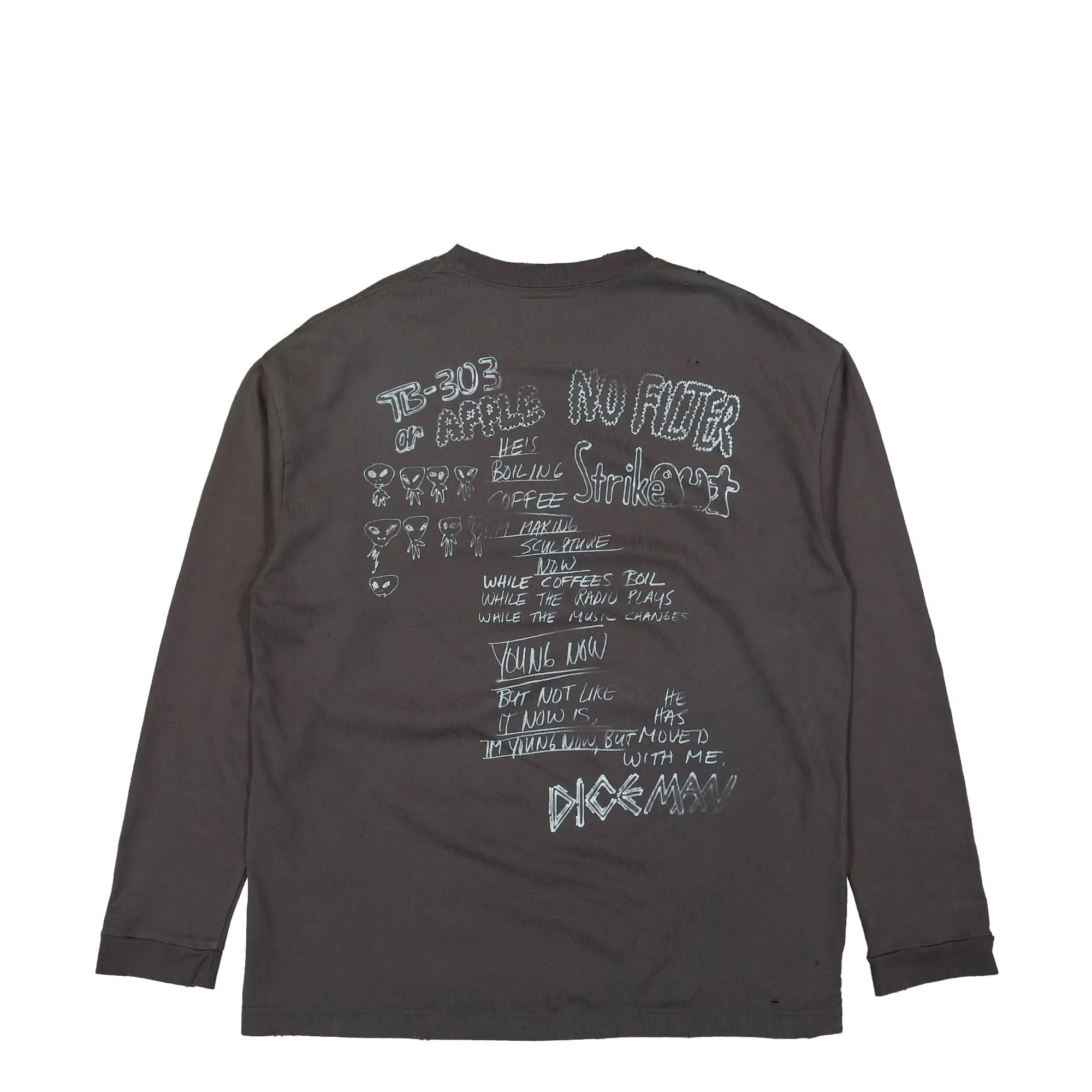 Distressed Long Sleeve Tee - Image 2