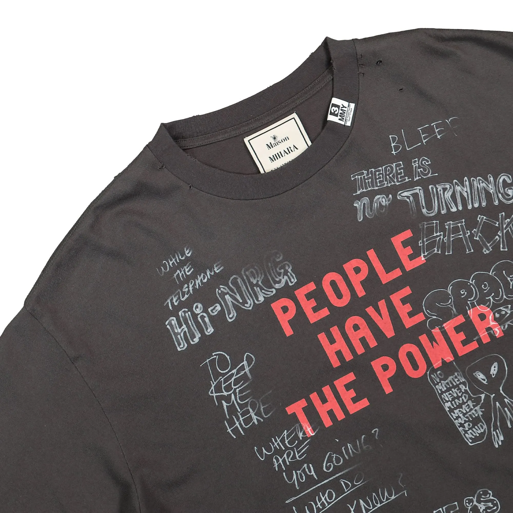 Distressed Long Sleeve Tee - Image 3